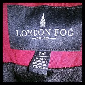 London fog trench coat size L